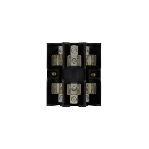 BUSSMANN JP60030-3CRA Fuse Block, Class J, 3 Pole, 30 A, 600 V, Black | BD2TAP