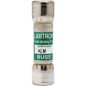 BUSSMANN KLM-1/2 Fast Acting Fuse, 1/2 A, Non Indicating, 600 VAC/ADC | AD9PCB 4TWT3