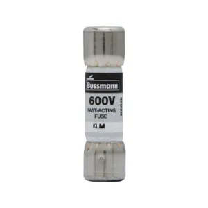 BUSSMANN KLM-3/4 Industrial Power Fuse, Class CC, Fast Blow, 750mA, 600VAC | BD2XLG