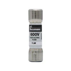 BUSSMANN KLM-30 Fast Acting Fuse, 30 A, Non Indicating, 600 VAC/ADC | AA9FFU 1CW73