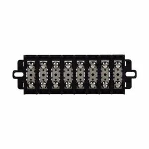 BUSSMANN KU6-BPWCMT Barrier Terminal Block, 60 A, 600 V, Thermoplastic | BD3MRE