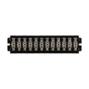 BUSSMANN KUX6-W Terminal Block, Gauge 22AWG - 6AWG, 60A, Thermoplastic, 50 Pack | BC8DPZ