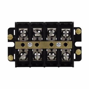 BUSSMANN KUXSC8-WWCPT Barrier Terminal Block, 60 A, 600 V, Thermoplastic | CD6XGL