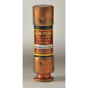 BUSSMANN LPN-RK-2-1/2SP Fuse Rk1 Lpn-rk-sp 2-1/2a 250vac/125vdc | AA9HXQ 1DH02