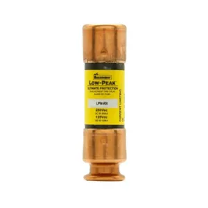 BUSSMANN LPN-RK-3/10SP Industrial Power Fuse, Class RK1, Slow Blow, 300mA, 250VAC | BD2PTD