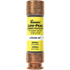 BUSSMANN LPN-RK-35SP Fuse Rk1 Lpn-rk-sp 35a 250vac/125vdc | AE8QQC 6F313