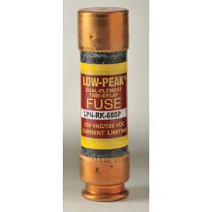 BUSSMANN LPN-RK-60SP Fuse Rk1 Lpn-rk-sp 60a 250vac/125vdc | AE2GLC 4XF58