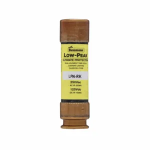 BUSSMANN LPNRK45SPNP Industrial & Electrical Fuse, Low Peak Caps, Nickel Plated | BC9RHD