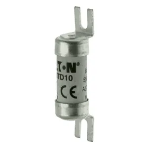 BUSSMANN NITD10 High Rupture Cartridge Fuse, 10A, 550VAC | BD2YPR