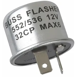 BUSSMANN NO.552 Automotive Flasher 12v Silver | AE4GKP 5KDK2