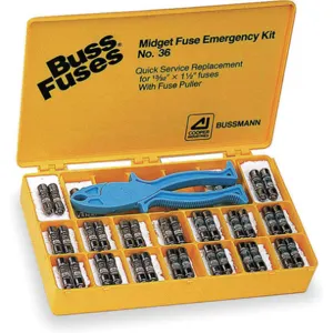 BUSSMANN NO.270 Fuse Glass Assortment | AA9PJE 1EJ86