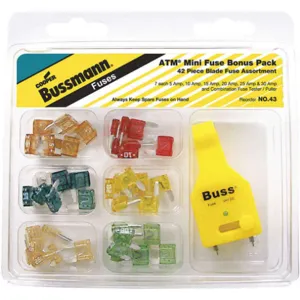 BUSSMANN NO.43 Fuse Kit Automotive Atm 32v | AE7WRL 6AYL7