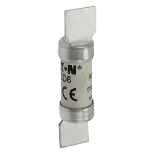 BUSSMANN NSD6 Specialty Fuse, High Rupture, 550VAC, Cartridge Blade Fuse | BC9NJT