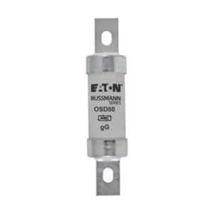 BUSSMANN OSD80 Square Body Blade Fuse, High Rupture, 550VAC, 80A | BD3CEB