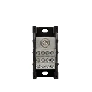 BUSSMANN PDB370-1 Barrier Terminal Block, 310 A | BC8RLZ