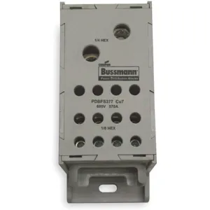 BUSSMANN PDBFS377 Distribution Block, 570 A, 600 V, 1 Pole | AD3HNJ 3ZJA6