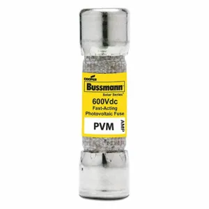 BUSSMANN PVM-7 Specialty Fuse, Photovoltaic Midget, 7A, 600VDC | BC9LMU