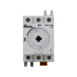 BUSSMANN RD25-3-508 Control Switch, 25 A, 3 Pole, Non Fusible | BC7RCT