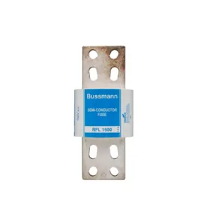 BUSSMANN RFL1800 Specialty Semiconductor Fuse, 750VAC, 1.8kA, Round Body Blade Fuse | BD2BTL