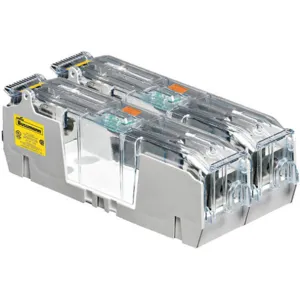 BUSSMANN RM60200-2CR Fuse Block 110 To 200 Amps 600max Volt 2p | AC8FDE 39P382