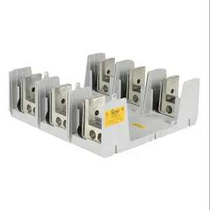 BUSSMANN RM60600-1CR-3 Modular Fuse Block, 600A, 600V, 3-Pole, 2 Line/2 Load Opening Per Pole | CV6RWZ