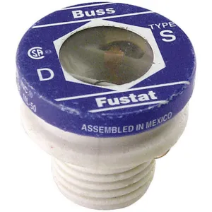 BUSSMANN S-30 Fuse 30a S 125vac Screw-in Pack Of 4 | AA9GBB 1CZ25