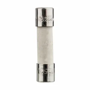 BUSSMANN S501-400-R Cartridge Ceramic Fuse, European Ferrule Fuse, Fast Blow, 250VAC, 400mA | BD2EMX