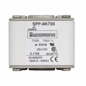 BUSSMANN SPP-6K700 Halbleitersicherung, 700 A, 700 VAC, 6er-Pack | BD2YPU