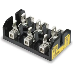 BUSSMANN T60060-3CR Fuse Block 60a 600v | AA9KXU 1DT33