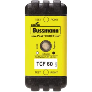 BUSSMANN TCF60 Fuse 60a Class J Tcf 600vac/300vdc | AB8WUU 2AAN6