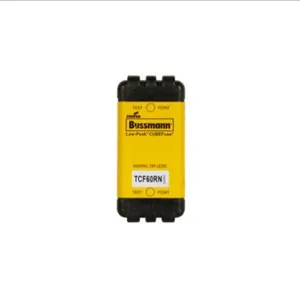 BUSSMANN TCF60RN Midget Fuse, Slow Blow, 60A, 600VAC | BD2ZDA