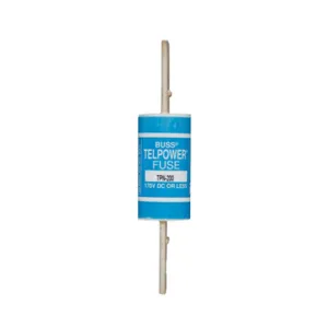 BUSSMANN TPN-125 Telecom Power Fuse, 125A, 170VDC | BD2HYW