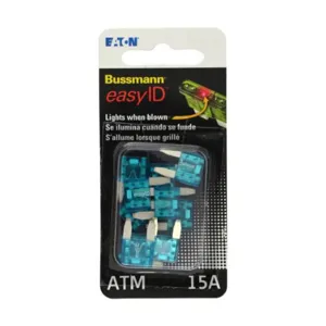 BUSSMANN VP/ATM-25ID Automotive Fuse, Fast Blow, 25A, 32VDC, 5 Pack | BD6DRV