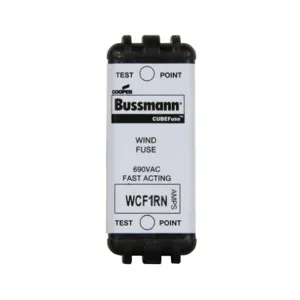 BUSSMANN WCF1RN Specialty Fuse, 1A, 690VAC | BD3ZQD