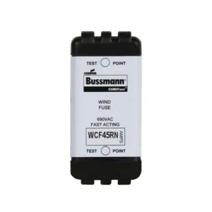 BUSSMANN WCF45RN Fuse, Fast Blow, 45A, 690VAC | BD6BRG