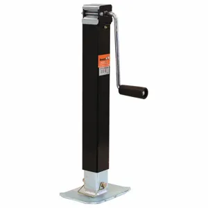 BUYERS PRODUCTS 0091340 Square Trailer Jack, Steel, Powder Coated | CE9FNJ 55MX23