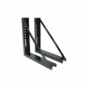 BUYERS PRODUCTS 1701005 Mounting Brackets, 18 Inch X 18 Inch, Blk Steel, 2 PK | CQ8BZA 321W44