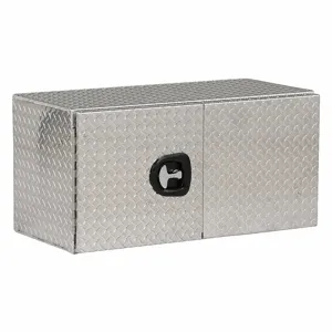 BUYERS PRODUCTS 1705205 Truck Box, Aluminium, Silver, Drop Door, 6.7 cubic feet | CE9DER 55MX45