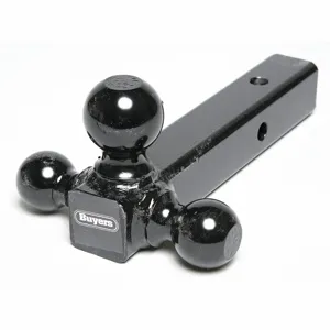 APPROVED VENDOR 3KYD3 Triple Ball Mount Black | AC9WJL