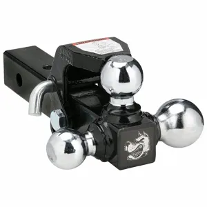 BUYERS PRODUCTS 3KXY3 Triple Ball Mount With Pintle Hook | AC9WEU