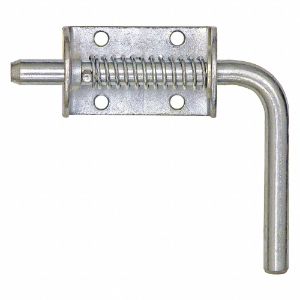 BUYERS PRODUCTS B2575 Spring Latch Assembly, Silver, Steel, Zinc | CE9FQU 55MX31