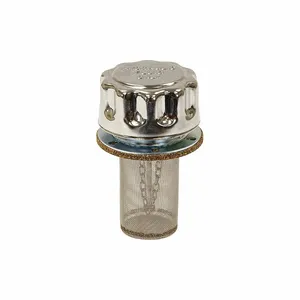 BUYERS PRODUCTS TFA005715L Cap Assembly, Breather, Chrome, Filler-Strainer | CQ8BYC 575R43