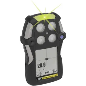 BW TECHNOLOGIES QT-X000-A-B-UK Gas Detector O2 0-30 Percent Alkaline Uk Black | AC4WNB 30N786