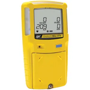 BW TECHNOLOGIES XT-XW00-Y-EU Multi-gas Detector O2/lel Europe Yellow | AB7JGD 23M758