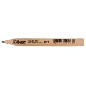 CH HANSON 10233 Bleistift aus rohem Lindenholz, weiche Mine, 12 Stück | CD6LNT