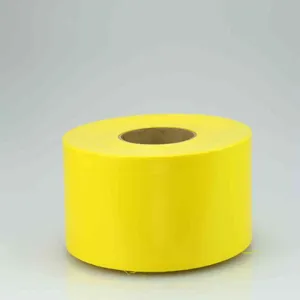 CH HANSON 14091 Barricade Tape, Yellow, Blank, 3 Inch Size, 1000 Feet | CD7BWM