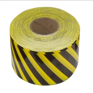 CH HANSON 15032 Barricade Tape, Yellow, Caution Symbol, 3 Inch Size, 1000 Feet Length | CD6LDD