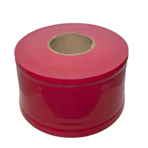 CH HANSON 15412 Barricade Tape, Red, Blank, 3 Inch Size, 1000 Feet Length | CD6LEQ