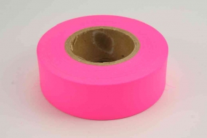 CH HANSON 17003-1 Fluoreszierendes Markierungsband, rosa, 1 Zoll Größe, 150 Fuß Länge | CD6LKN