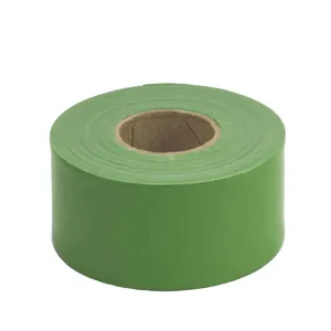 CH HANSON 17026 Standard Flagging Tape, Green, 1-3/16 Inch Size, 300 Feet Length | CD6LFX